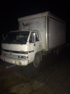 ERD ocupa camión haitiano con materiales de construcción robados