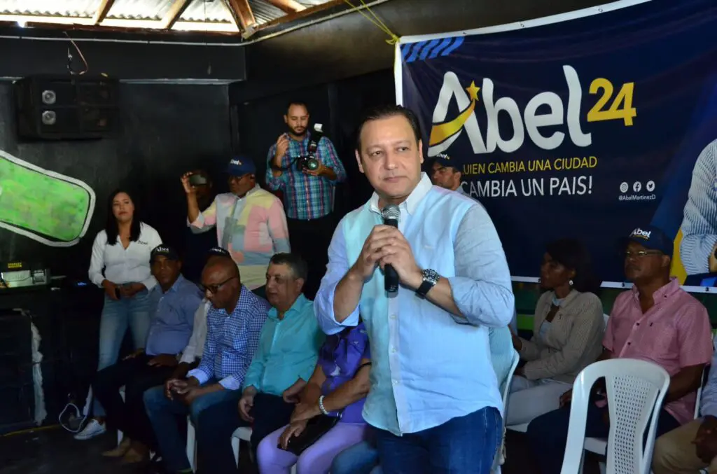 Abel Martínez, aspirante presidencial del Partido de la Liberación Dominicana PLD