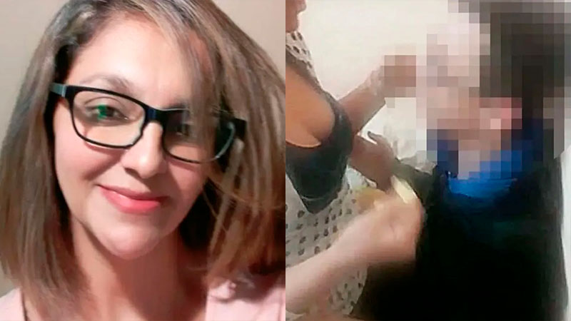 Portera de escuela se graba abusando de alumno; difunden el video en WhatsApp