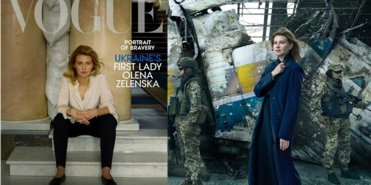 President of Ukraine and his wife criticized for appearing in fashion magazine