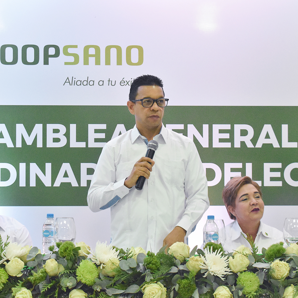 Coopsano celebra asamblea general ordinaria de delegados