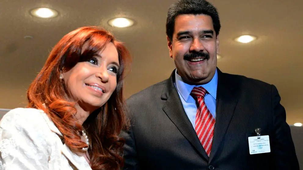 Maduro se identifica con Cristina Fernández por intento de magnicidio