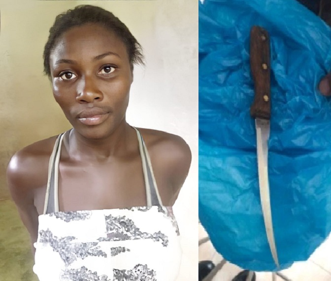 Una joven de nacionalidad haitiana mató a un compatriota que halló robando gasolina a su pasola.