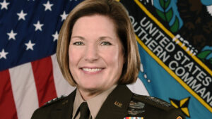 comandante general del Comando Sur de Estados Unidos, Laura Richardson