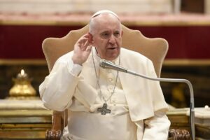 El papa pide a jóvenes reaccionar ante la tendencia de avalar las guerras FOTO: FUENTE EXTERNA
