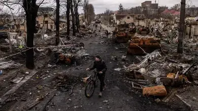 Más de 25.000 kilómetros de carreteras ucranianas dañados por la guerra