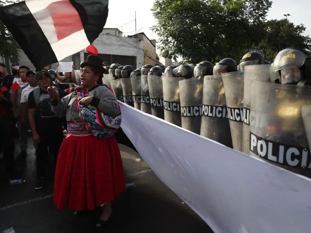 Al menos 76 peruanos heridos en las protestas están hospitalizados FOTO: FUENTE EXTERNA