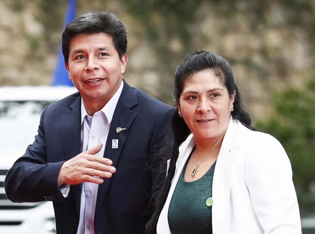 Fiscalía de Perú pide prisión preventiva para la esposa de Castillo