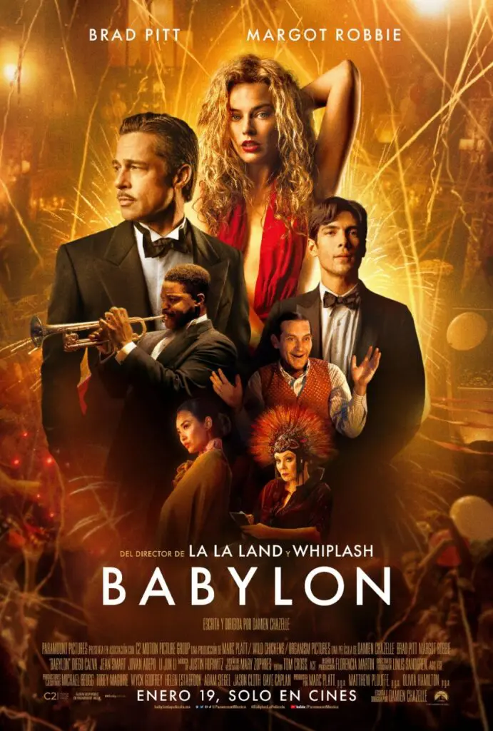 Se estrena en todo el país “Babylon” la nueva pelicula de Damien Chazelle