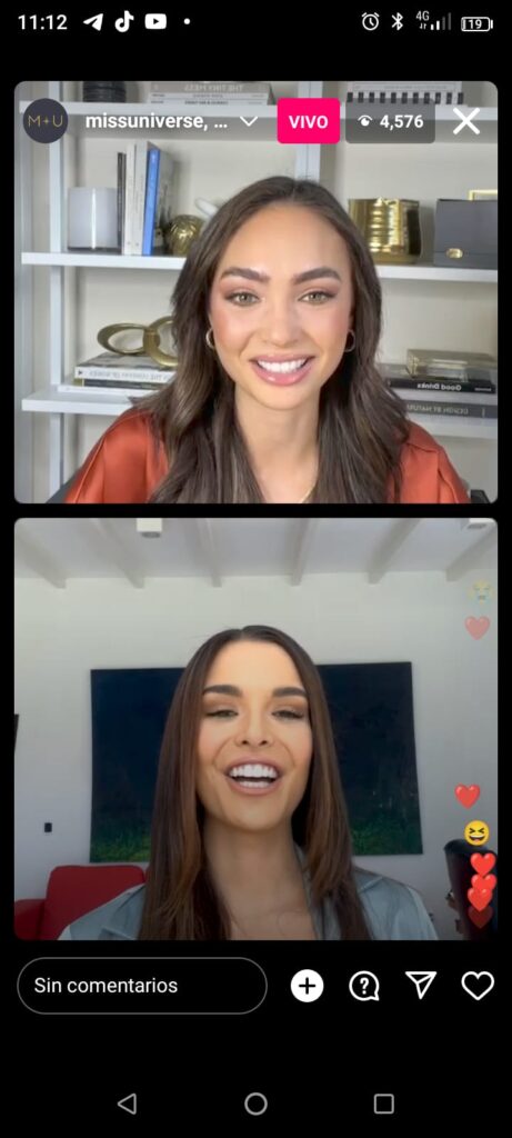 Miss Universo y Miss Venezuela cara a cara en un live: esto se dijeron