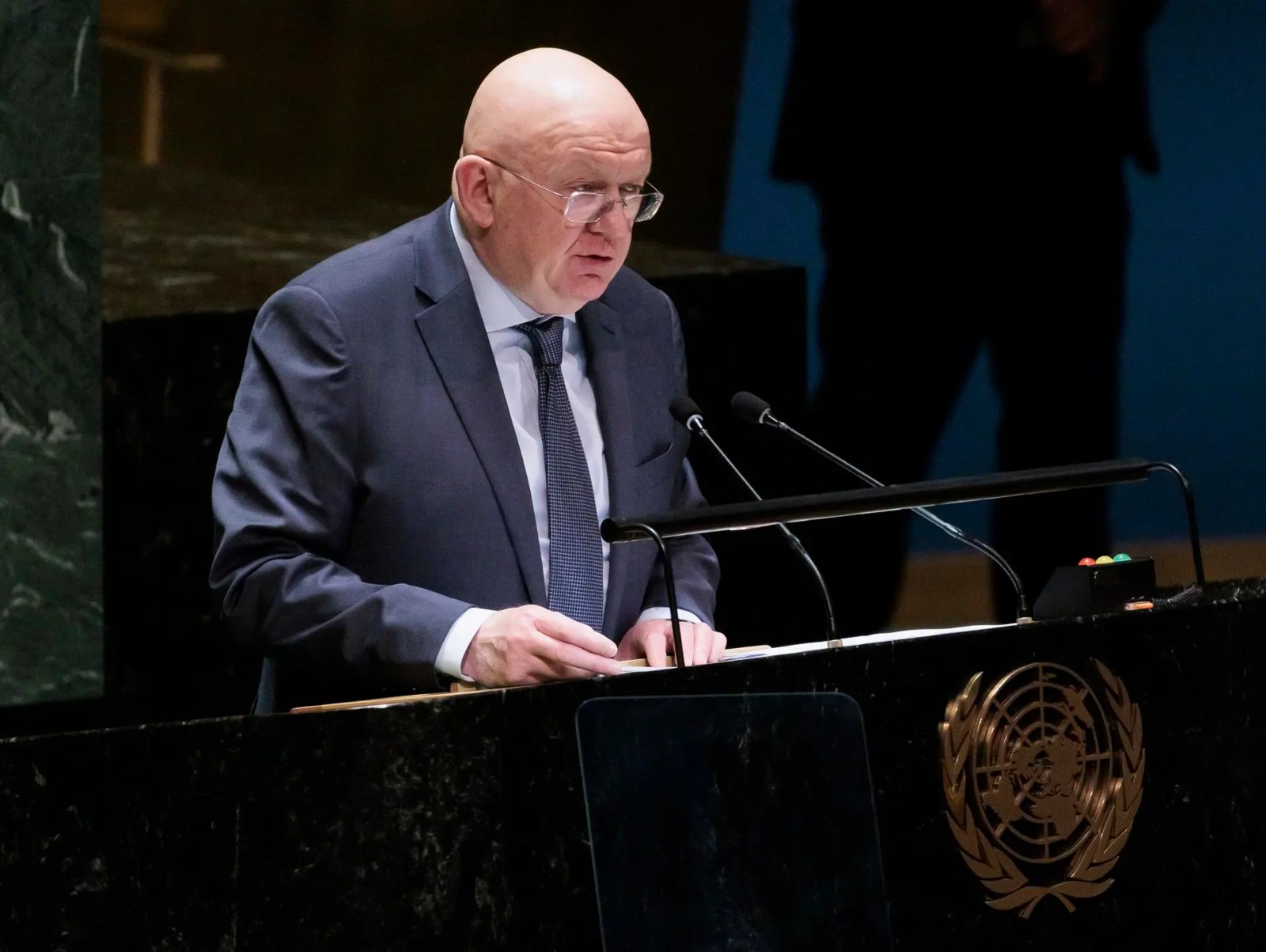 Rusia dice en ONU que objetivo no es destruir Ucrania sino suprimir amenazas FOTO - FUENTE EXTERNA