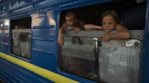 Ucrania ha evacuado del frente en dos meses a 370 niños FOTO: FUENTE EXTERNA