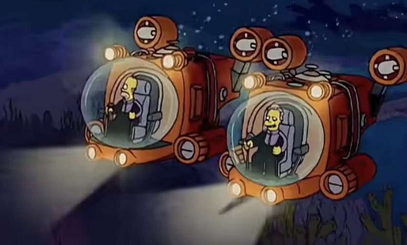 Los Simpson predijeron la tragedia del submarino rumbo al Titanic