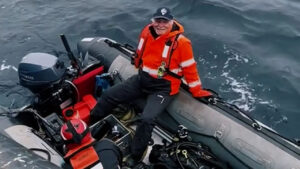 El último video de los tripulantes del submarino antes de bajar al Titanic
