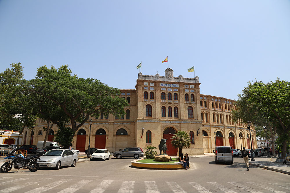 Plaza de Toros en Cádiz. 