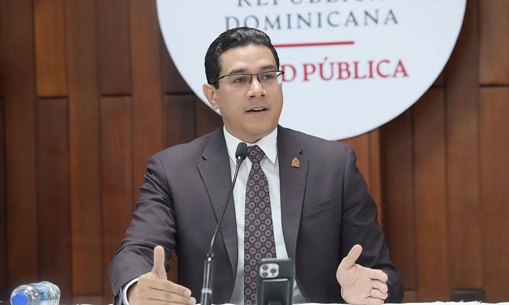 El viceministro de Salud Colectiva, Eladio Pérez. Félix de la Cruz