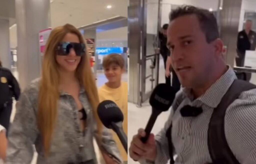 Shakira ubica elegantemente un reportero tras una imprudente pregunta
