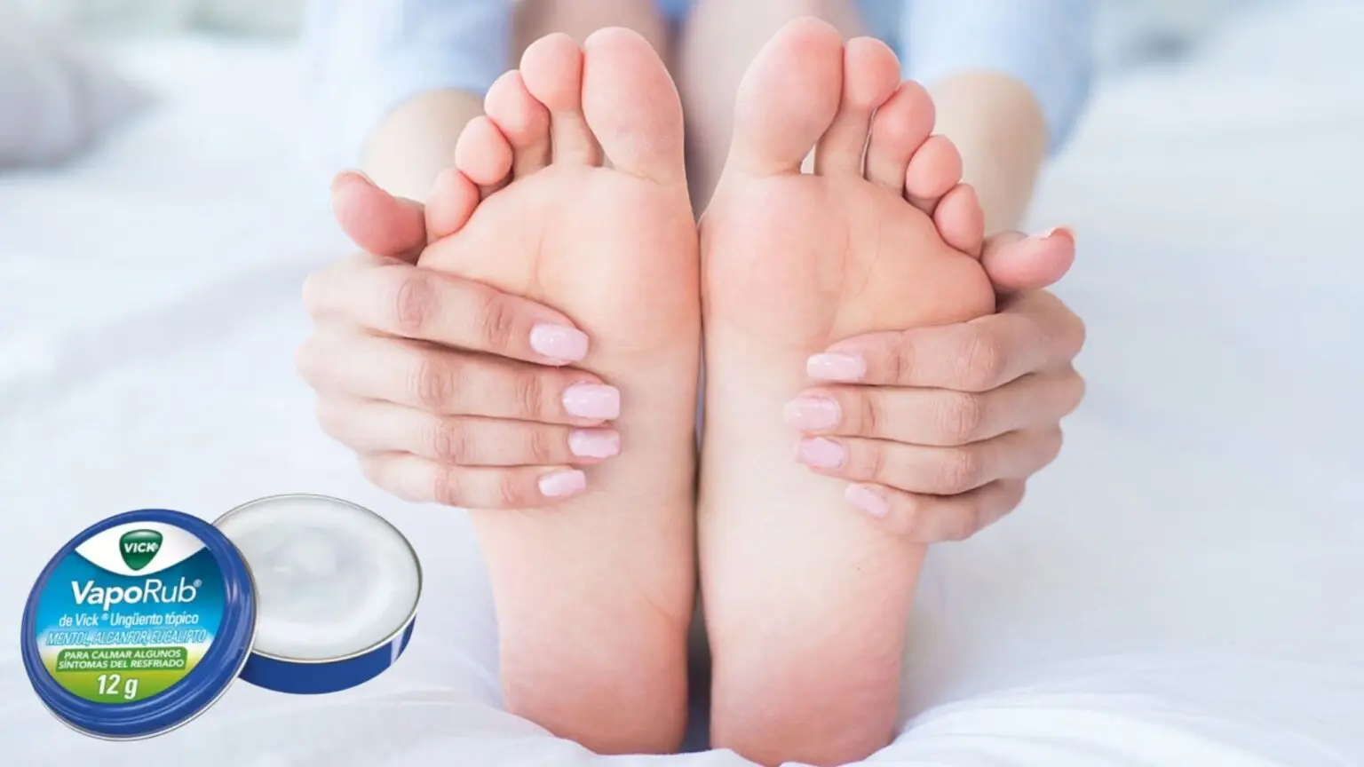 Beneficios de poner Vick Vaporub en los pies antes de dormir