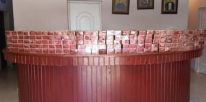 PN y ERD incautan 160 paquetes de cigarrillos procedentes de Haití