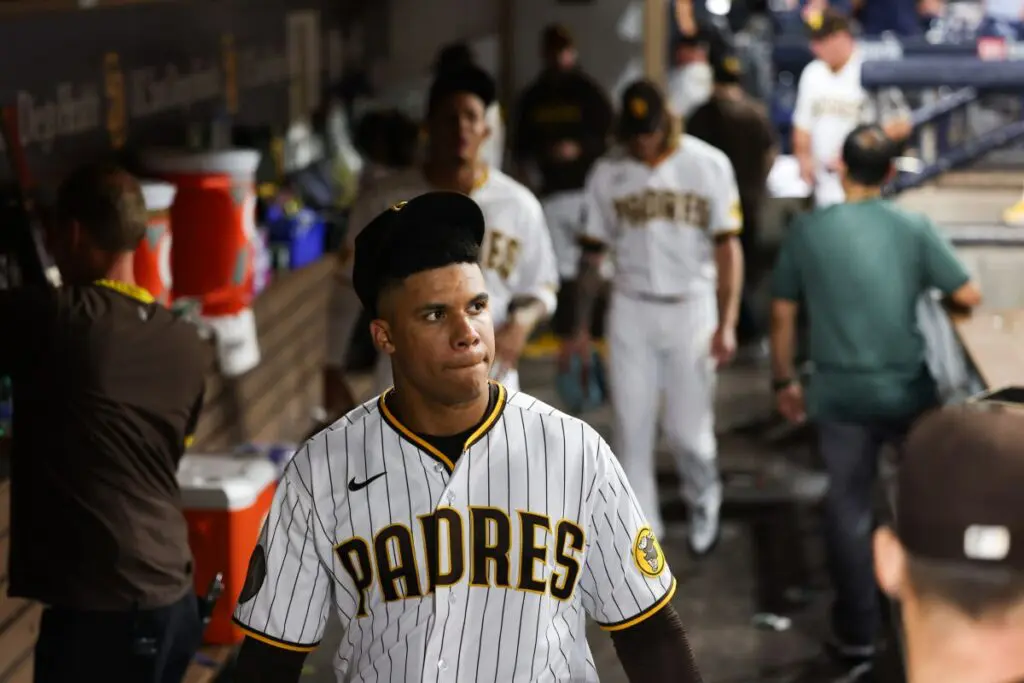 Juan Soto le ofrece disculpas a lanzadores de los Padres de San Diego