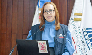 Aida Lucía Vargas, de la Dirección de Inmunoprevenibles por Vacunas. Luduis Tapia