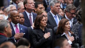 Vicepresidenta y alcalde de NY presiden los actos de homenaje del 11 de septiembre