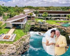 La pareja Stanley y Conchita Meek vende casa lujosa en Casa de Campo Resort