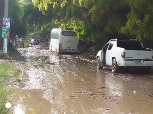 Aguaceros en Bahoruco provocaron desbordes de ríos FOTO: Ramón A. Medina
