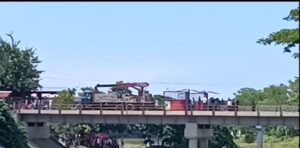 Policía Haití dispersa turba intentó bloquear puente Juana Méndez