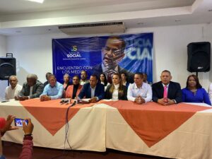 Justicia Social anuncia alianza con el PRM