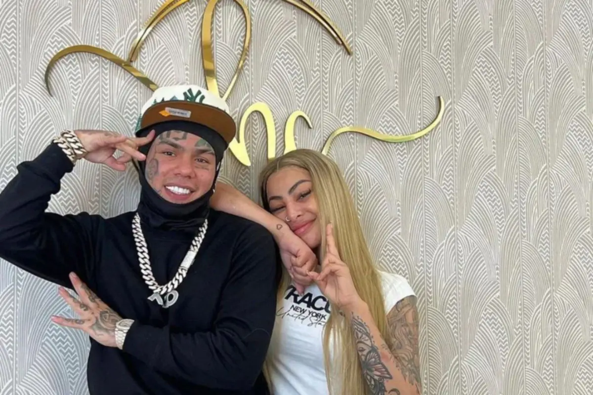 Tekashi 6ix9ine sacó a Yailin La Más Viral de un salón de belleza