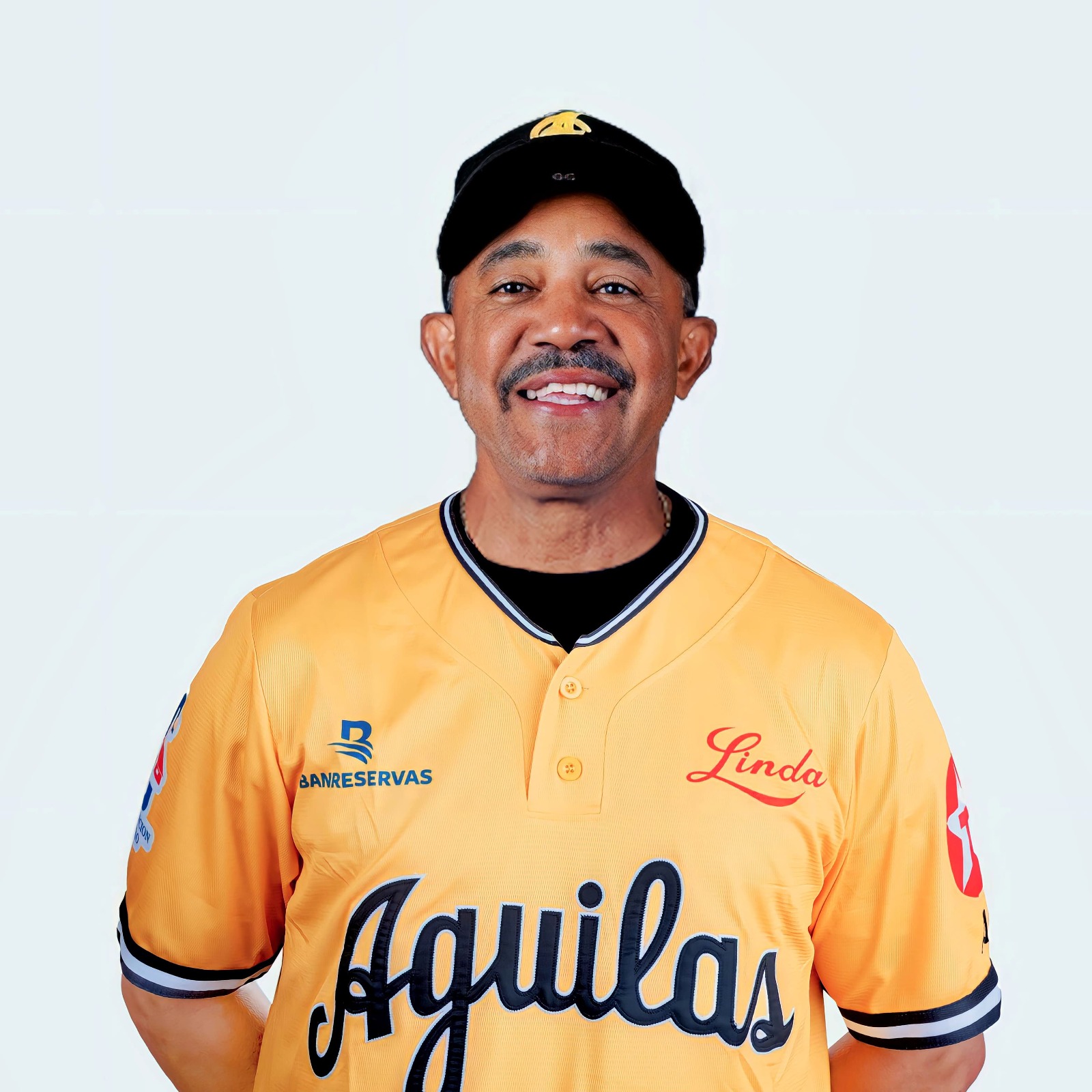 Dominicana Equipo de béisbol – aguilas cibaeñas – Majestic Jerseys