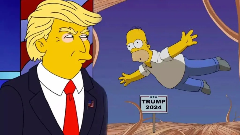 Las predicciones de Los Simpsons para el año 2024