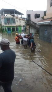 Lluvias afectan comunidades de Puerto Plata