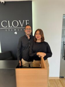 Miguel Chaddy e Ileanys Cordero,propietarios Clove Eyewear. FUENTE EXTERNA