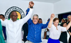 El candidato presidencial del Partido Revolucionario Dominicano (PRD), Miguel Vargas Maldonado