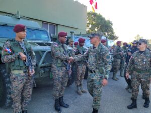 Comandante general ERD releva encargado del décimo Batallón de Infantería en Dajabón