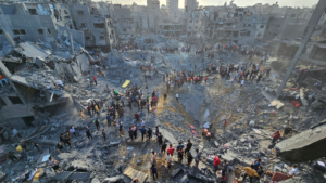Israel lleva a cabo una operación de ataque en un barrio de Gaza
