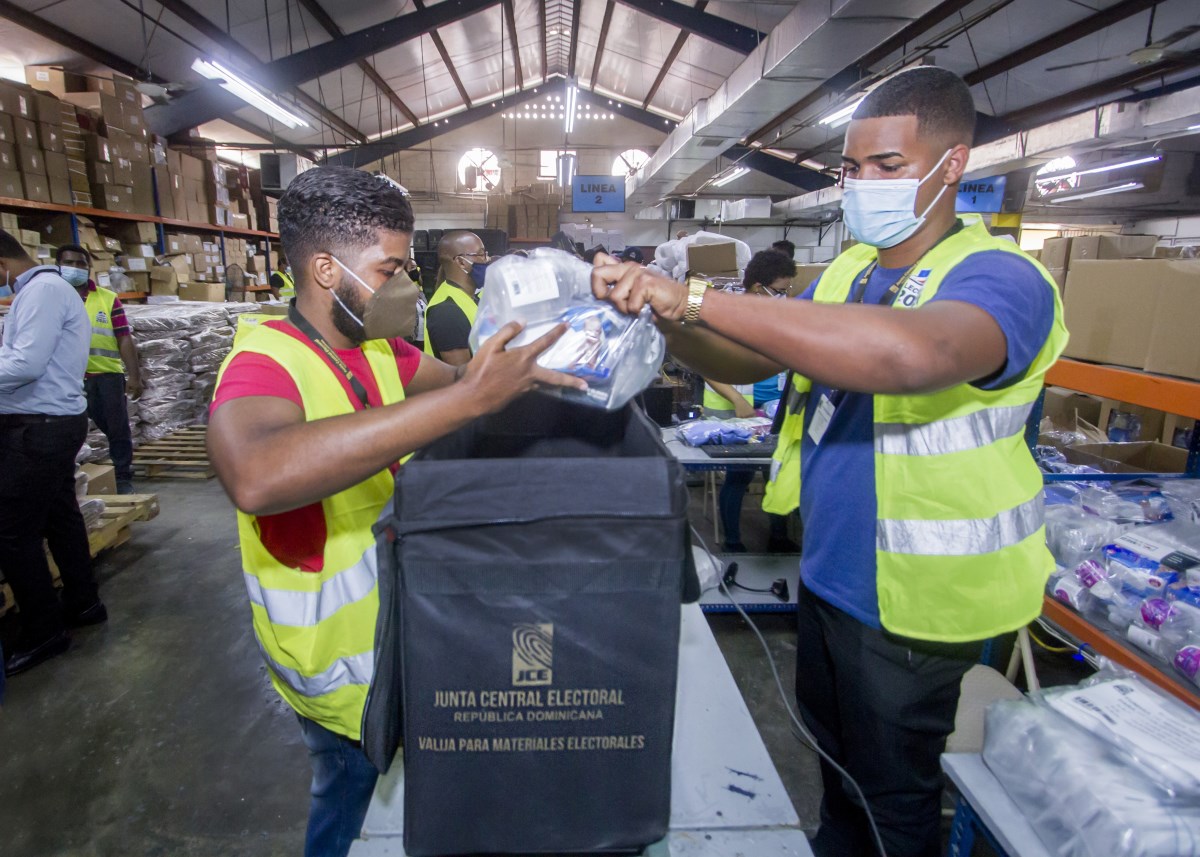 Cerca del 80 por ciento de los kits electorales ya están distribuidos