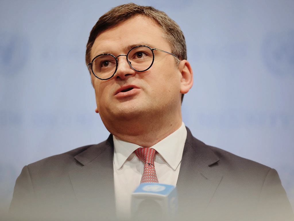 ministro de Asuntos Exteriores de Ucrania Dmitri Kuleba