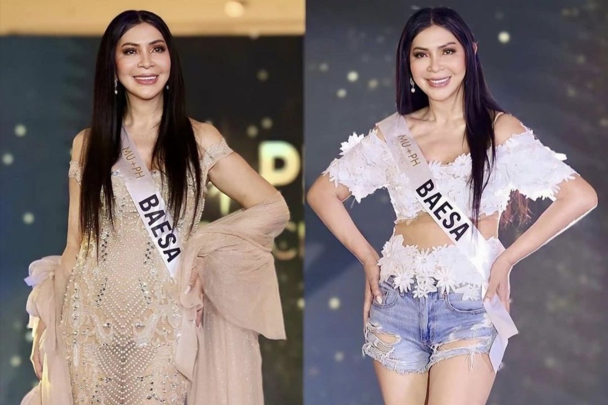 La aspirante a Miss Universo de 69 años arrasó en Miss Universo Filipinas