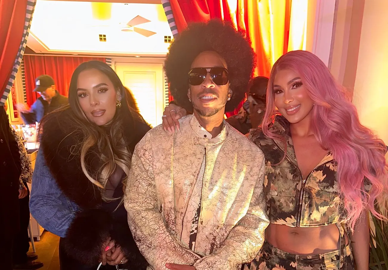 La cantante Sarodj comparte junto al rapero Ludacris en Las Vegas