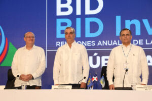 El presidente Luis Abinader asistio a la Asamblea de Gobernadores del BID