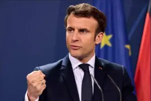 El presidente de Francia, Emmanuel Macron