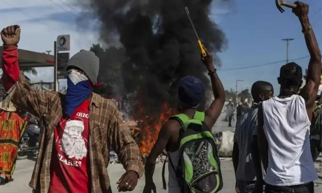 Violencia en las calles de Puerto Príncipe