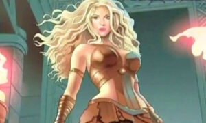 Comic inmortaliza a Shakira