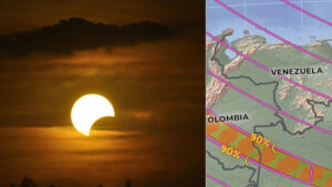 ¿A qué hora será el eclipse del 8 de abril 2024 en Venezuela?