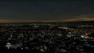 Así se divisó la ciudad de Mazatlán en México por el eclipse solar del 8 de abril