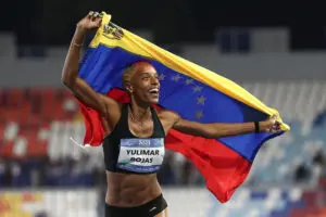 Yulimar Rojas no irá a los Juegos Olímpicos Paris 2024 por lesión