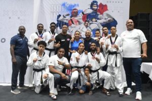 Selección RD ocupa tercer lugar en Open Senior Taekwondo